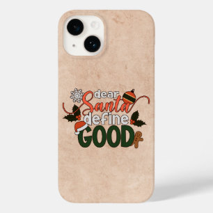 サンタ親愛ーがクリスマスを定義  電話ケース Case-Mate iPhone 14ケース