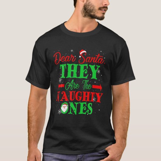 サンタ親愛ーはクリスマスいけなの一つ Tシャツ (正面)