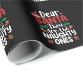 サンタ親愛ーはクリスマスいけなマチンだ ラッピングペーパー (ロールコーナー)