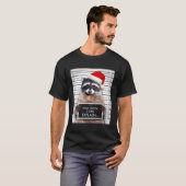 サンタ親愛ーはラクーンの説明ができる Tシャツ (正面フル)