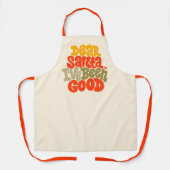 サンタ親愛ーは良いデザインだった エプロン (正面)