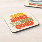 サンタ親愛ーは良いデザインだった コースター (左側)