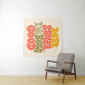 サンタ親愛ーは良いデザインだった タペストリー (インサイチュ(横))