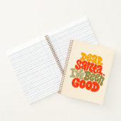 サンタ親愛ーは良いデザインだった ノートブック (内部)