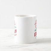 サンタ親愛ーは説明できる コーヒーマグカップ (中央)