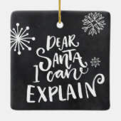 サンタ親愛ーは説明できる セラミックオーナメント (裏面)