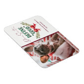 サンタ親愛ーディグッドかわいいクリスマスの写真 マグネット (右側)