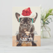 サンタ親愛ー休日の写真カードを説明できる シーズンカード (スタンド正面)