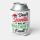 サンタ親愛ー兄さんの悪いキッズChだっおもしろいた 缶クーラー (缶裏面)