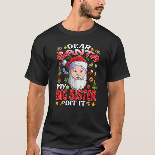 サンタ親愛ー姉がクリスマスにやった Tシャツ (正面)