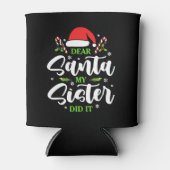 サンタ親愛ー姉がクリスマスの家族おもしろいをやった 缶クーラー (正面)