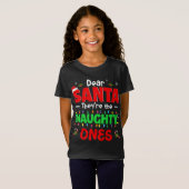 サンタ親愛ー彼らは一ついけなのクリスマスサン Tシャツ (正面フル)