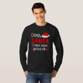 サンタ親愛ー私は良いSanta Hat家族M Tシャツ (正面フル)