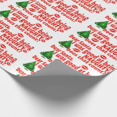 サンタ親愛ー私は良かった ラッピングペーパー (角)