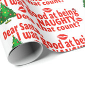 サンタ親愛ー私は良かった ラッピングペーパー (ロールコーナー)