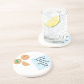 サンタ親愛ー – おもちゃを持ってきて コースター (側面)