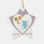 サンタ親愛ー – おもちゃを持ってきて セラミックオーナメント (右)