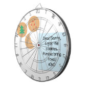 サンタ親愛ー – おもちゃを持ってきて ダーツボード (正面右)