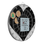 サンタ親愛ー – おもちゃを持ってきて ダーツボード (正面左)