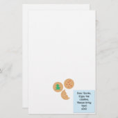 サンタ親愛ー – おもちゃを持ってきて 便箋 (正面/裏面)