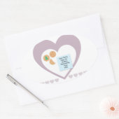 サンタ親愛ー – おもちゃを持ってきて 楕円形シール (封筒)