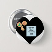 サンタ親愛ー – おもちゃを持ってきて 缶バッジ (正面&裏面)