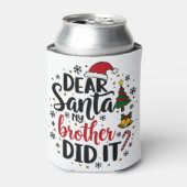 サンタ親愛ー・ミー・ブラザーがクリスマスにいけなやった 缶クーラー (缶正面)