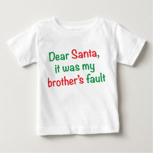 サンタ親愛ー、兄の責任だった ベビーTシャツ