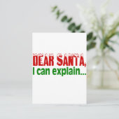 サンタ親愛ー、説明しよう シーズンポストカード (スタンド正面)