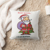 サンタ親愛ー、説明できる – クリスマおもしろいス クッション (ブランケット)