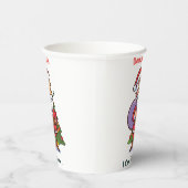 サンタ親愛ー、説明できる – クリスマおもしろいス 紙コップ (右)