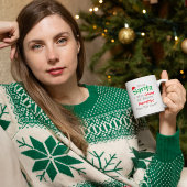 サンタ親愛:クリスマスがいけな上手 コーヒーマグカップ