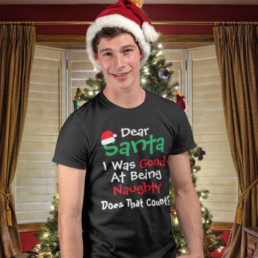 サンタ親愛：クリスマスがいけな上手 Tシャツ