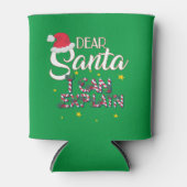 サンタ親愛、クリスマスのクーラーボックス 缶クーラー (正面)