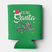 サンタ親愛、クリスマスのクーラーボックス 缶クーラー (裏面)