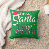 サンタ親愛、クリスマスの枕を説明できる クッション (ブランケット)