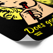 サンタ親愛..グッドディッシュは数えおもしろいる？ ポスター (角)