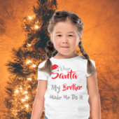 サンタ親愛：弟がTシャツを作ってくれた Tシャツ