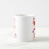 サンタ親愛...説明できるよ!おもしろいクリスマス猫 コーヒーマグカップ (中央)