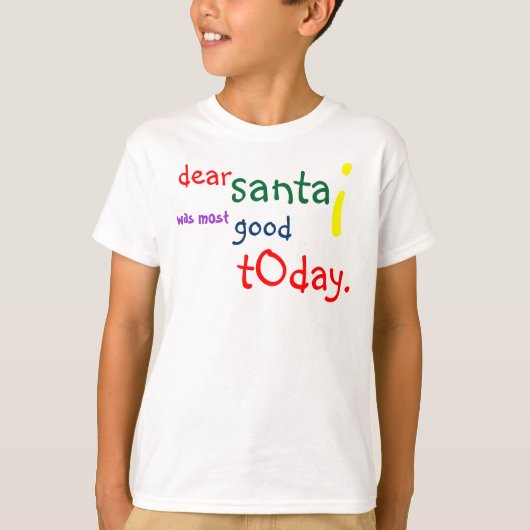 サンタ親愛Tシャツ Tシャツ (正面)