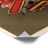 サンタ読さんの子どもリスト ポスター (角)