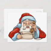 サンタ読の手紙 ポストカード (正面/裏面)