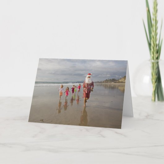 サンタ走ーの挨拶! シーズンカード (正面)