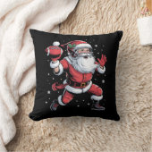 サンタ遊のアメリカンフットボール・クリスマス クッション (ブランケット)