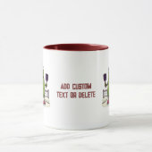 サンタ遊のスピックボールスポーツ愛好家コートギフト マグカップ (中央)