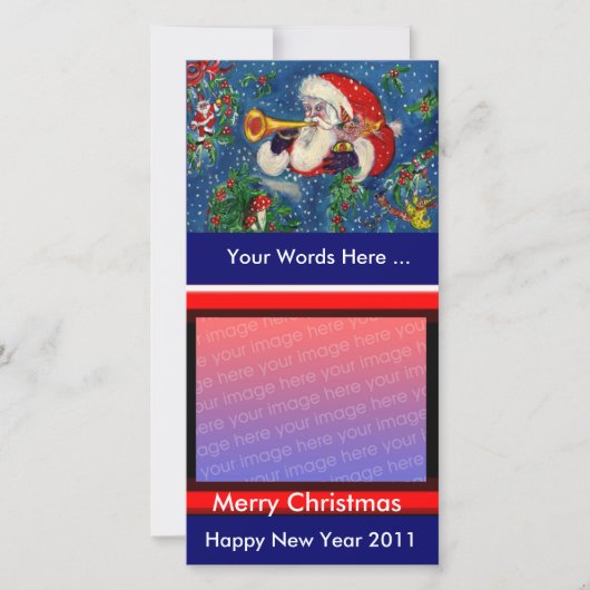 サンタ遊のラッパミュージカルクリスマスナイト シーズンカード (正面)