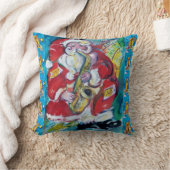 サンタ遊のSAX、OWLS、STARSクリスマスパーティー クッション (ブランケット)