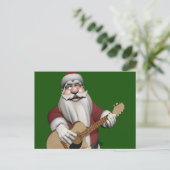 サンタ遊クロースのクリスマスソング シーズンポストカード (スタンド正面)
