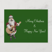 サンタ遊クロースのクリスマスソング シーズンポストカード (正面)