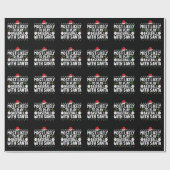 サンタ遊ク・クリスマスで野球をする ラッピングペーパー (フラット)